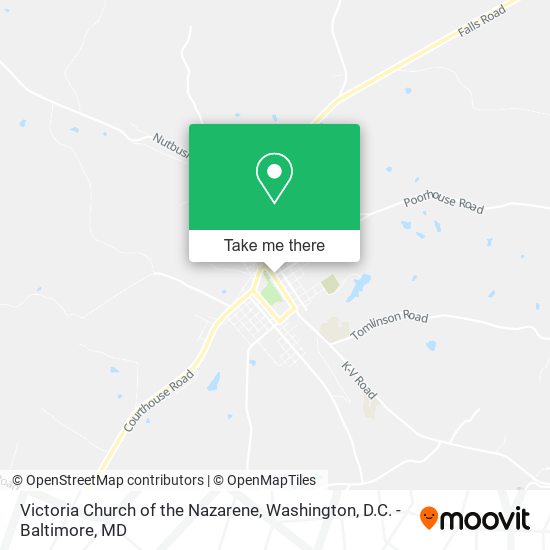 Victoria Church of the Nazarene map