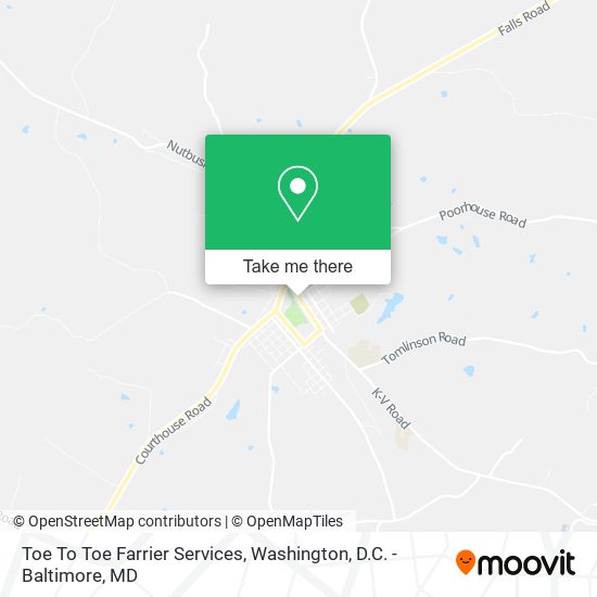 Toe To Toe Farrier Services map