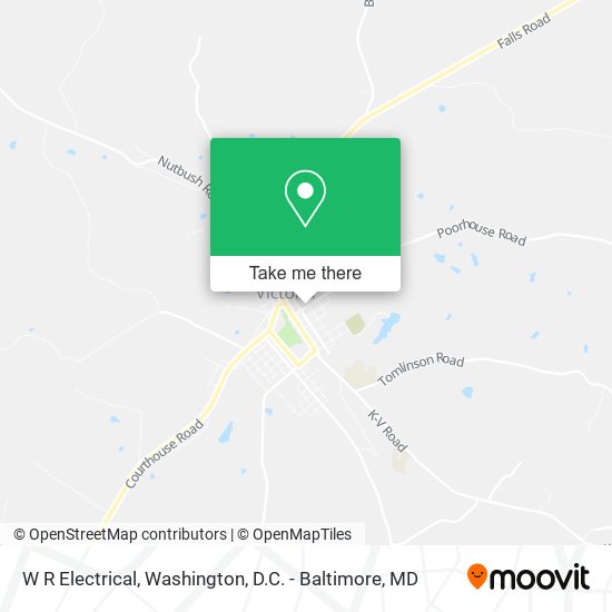 Mapa de W R Electrical