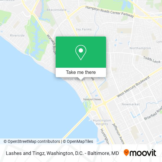 Lashes and Tingz map