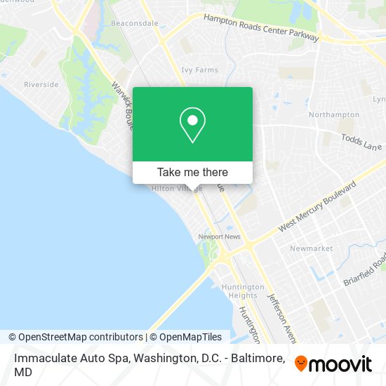 Immaculate Auto Spa map
