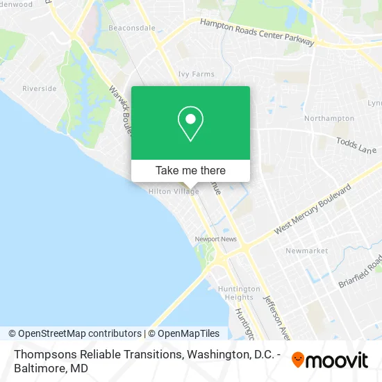 Thompsons Reliable Transitions map