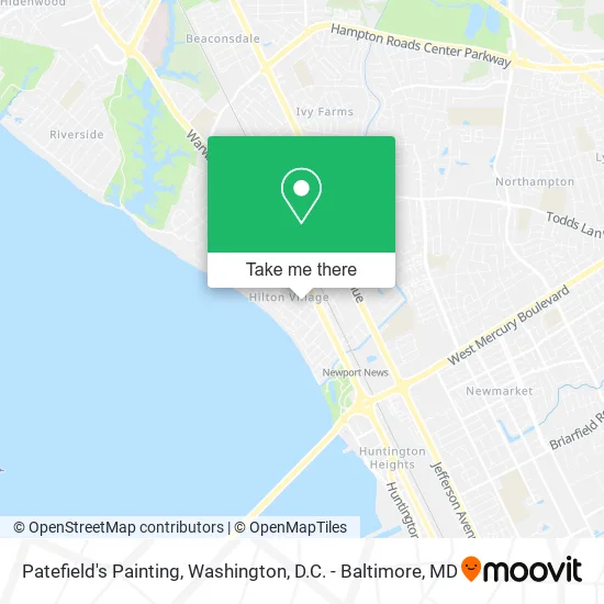 Patefield's Painting map