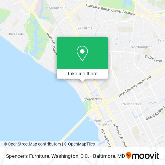 Mapa de Spencer's Furniture