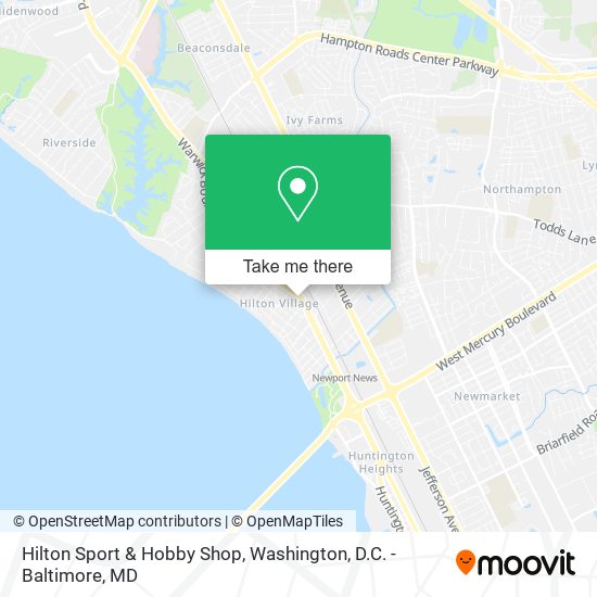 Mapa de Hilton Sport & Hobby Shop