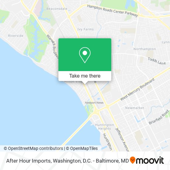 Mapa de After Hour Imports