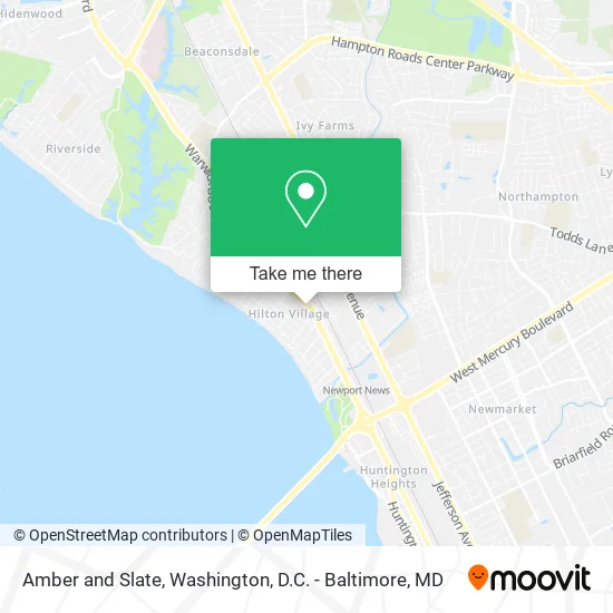 Amber and Slate map