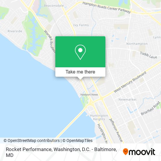 Rocket Performance map