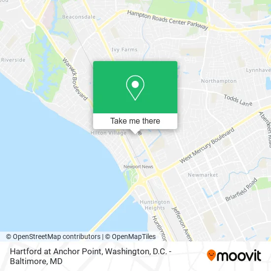 Hartford at Anchor Point map