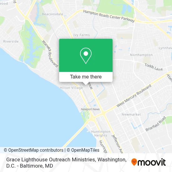 Grace Lighthouse Outreach Ministries map