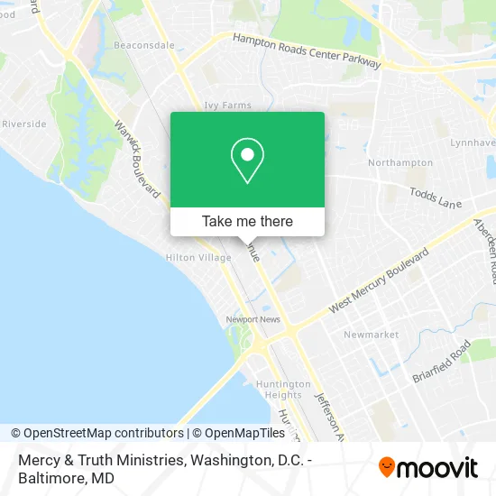 Mercy & Truth Ministries map