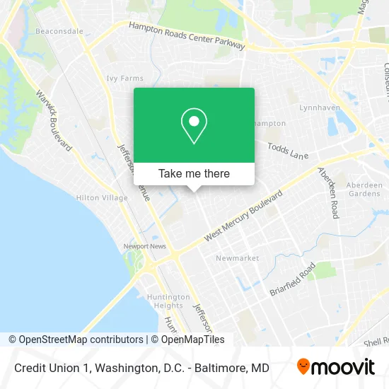 Credit Union 1 map