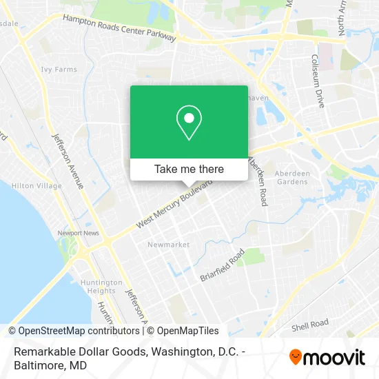 Remarkable Dollar Goods map