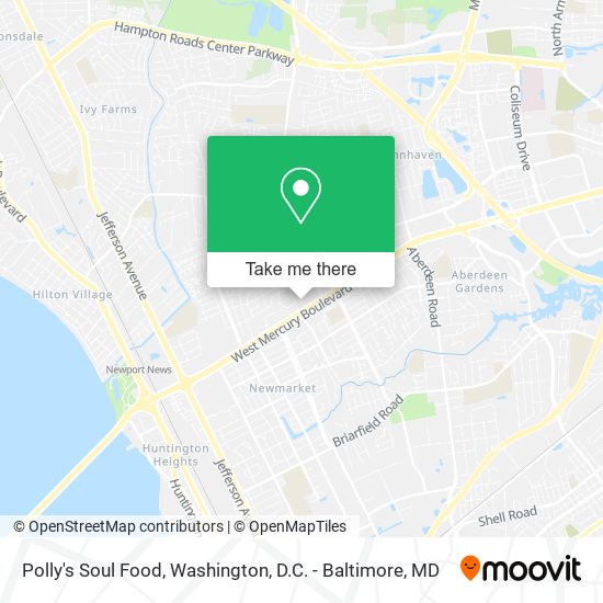 Mapa de Polly's Soul Food