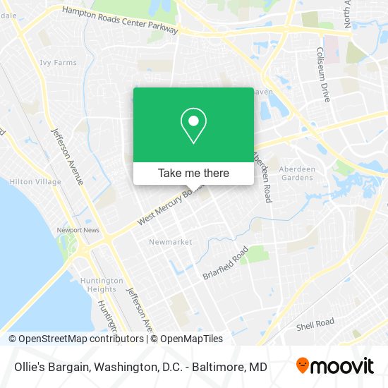 Ollie's Bargain map