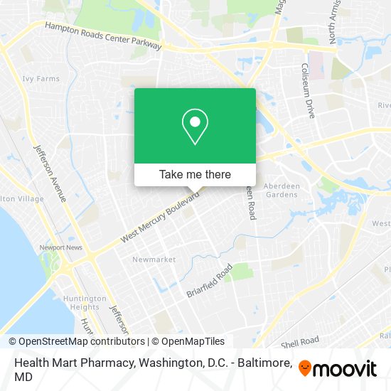 Mapa de Health Mart Pharmacy