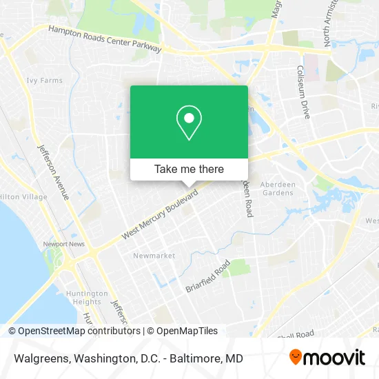 Walgreens map