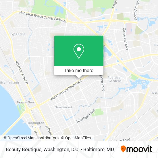 Beauty Boutique map