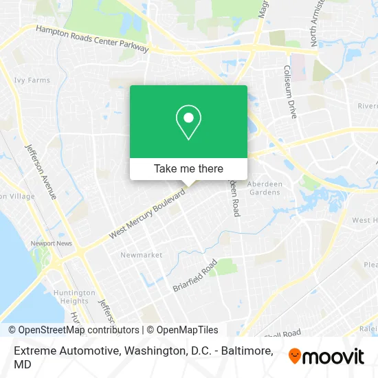 Extreme Automotive map