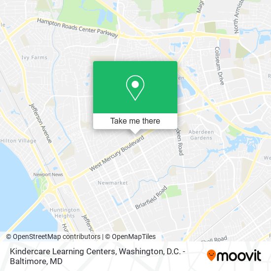 Mapa de Kindercare Learning Centers