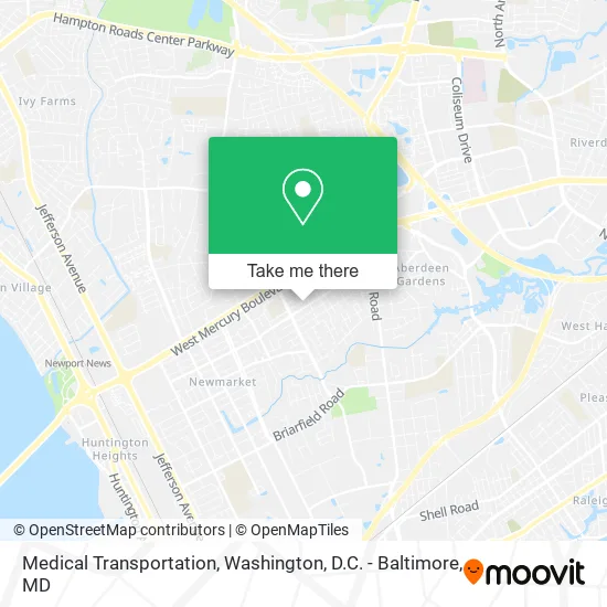 Medical Transportation map
