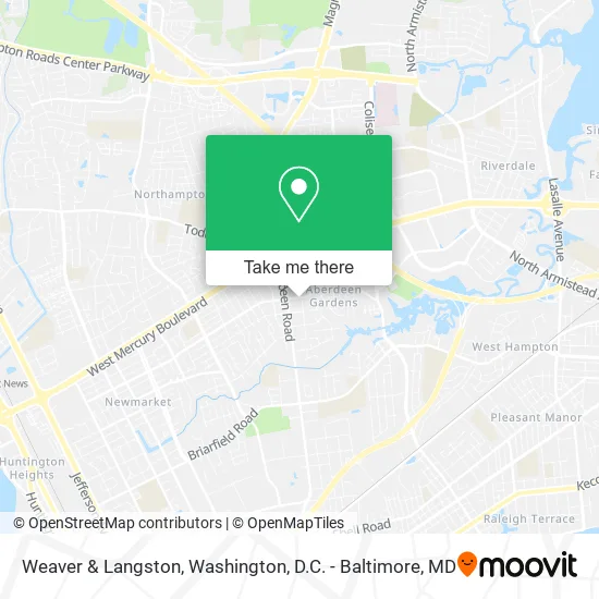 Weaver & Langston map