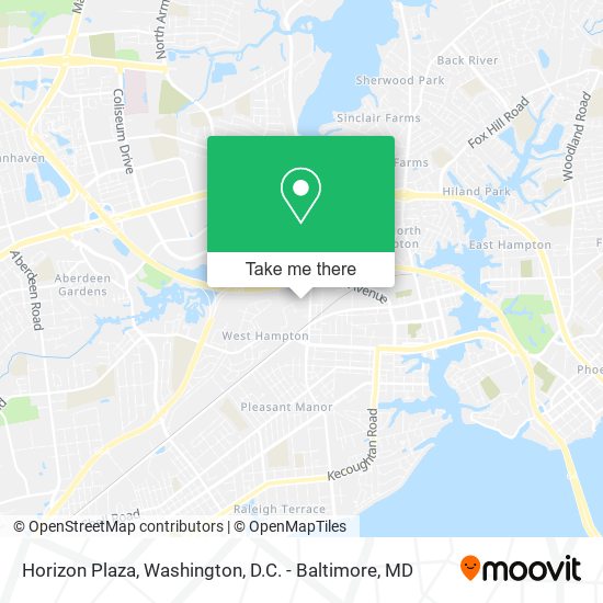 Mapa de Horizon Plaza