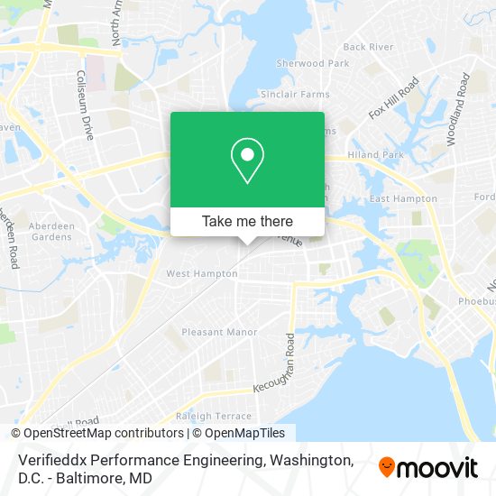 Mapa de Verifieddx Performance Engineering