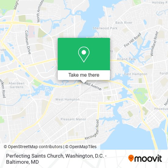 Mapa de Perfecting Saints Church