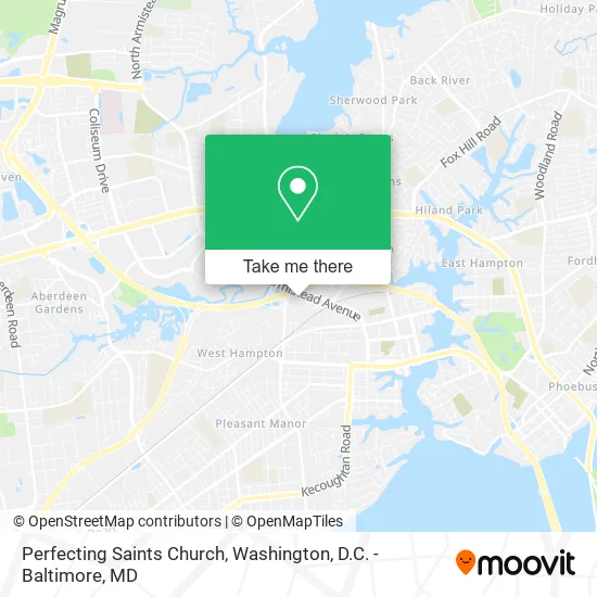 Mapa de Perfecting Saints Church