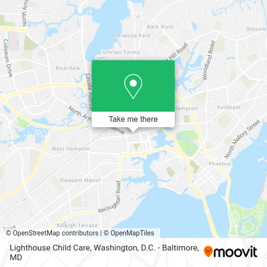 Lighthouse Child Care map