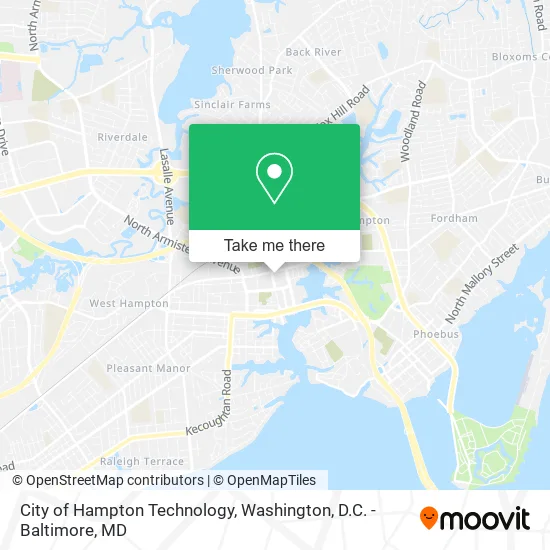 City of Hampton Technology map