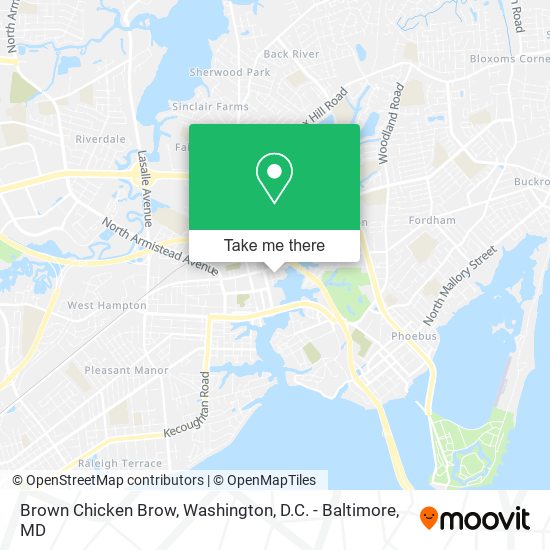 Mapa de Brown Chicken Brow