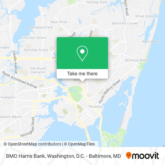 BMO Harris Bank map