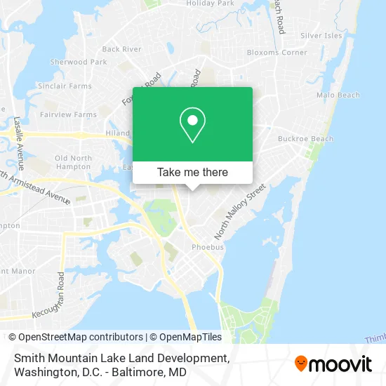 Smith Mountain Lake Land Development map
