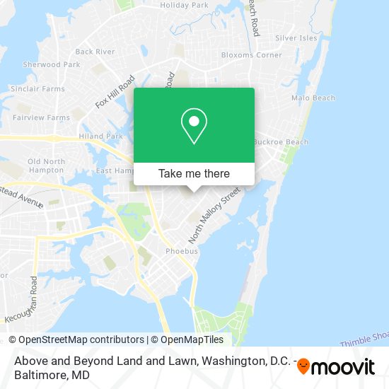 Above and Beyond Land and Lawn map