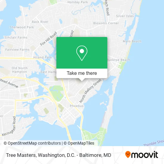 Tree Masters map