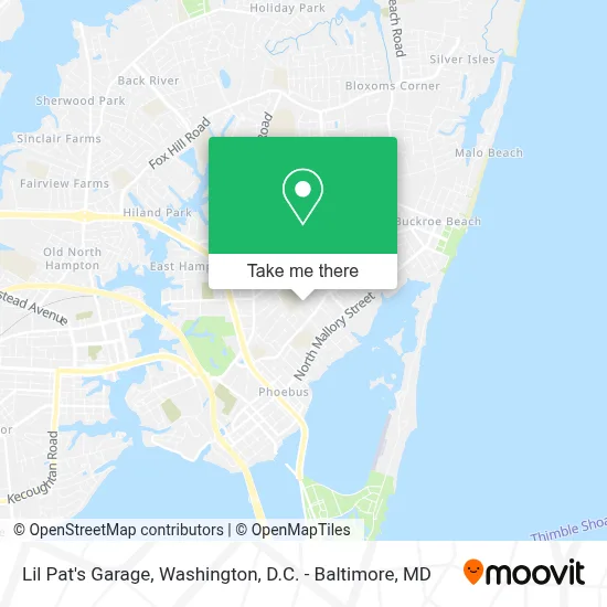 Lil Pat's Garage map
