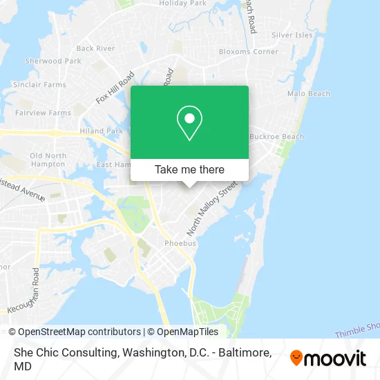 She Chic Consulting map