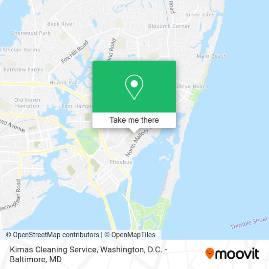 Kimas Cleaning Service map