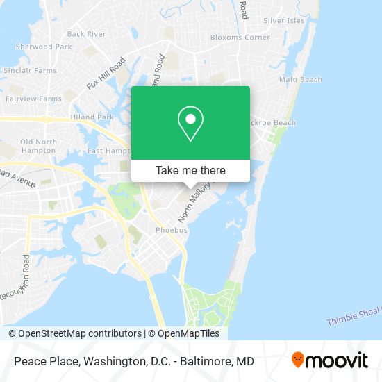 Peace Place map