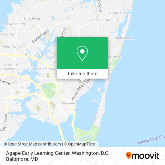 Mapa de Agape Early Learning Center
