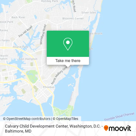 Calvary Child Development Center map
