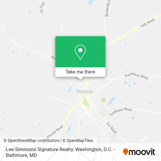 Lee Simmons Signature Realty map