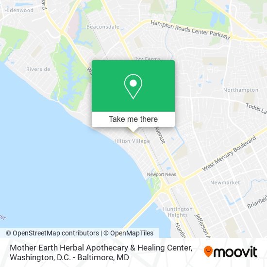 Mapa de Mother Earth Herbal Apothecary & Healing Center