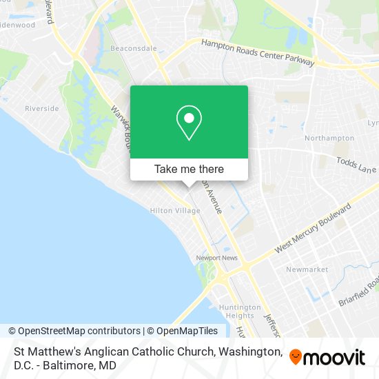 St Matthew's Anglican Catholic Church map