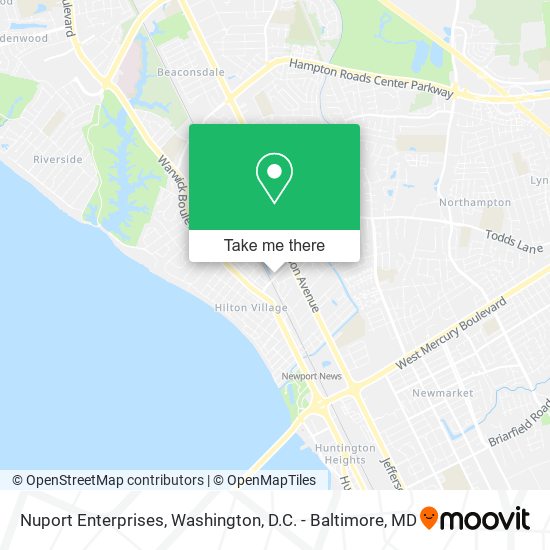 Nuport Enterprises map
