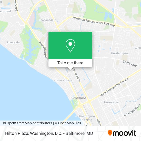 Hilton Plaza map