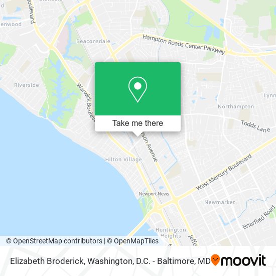 Elizabeth Broderick map
