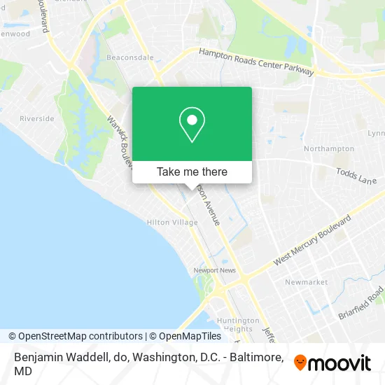 Benjamin Waddell, do map